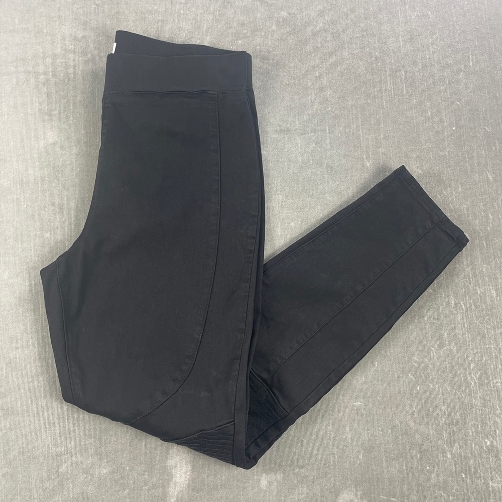 Pistola Mens Medium Black Moto Leggings‎ Ribbed Knee Pants